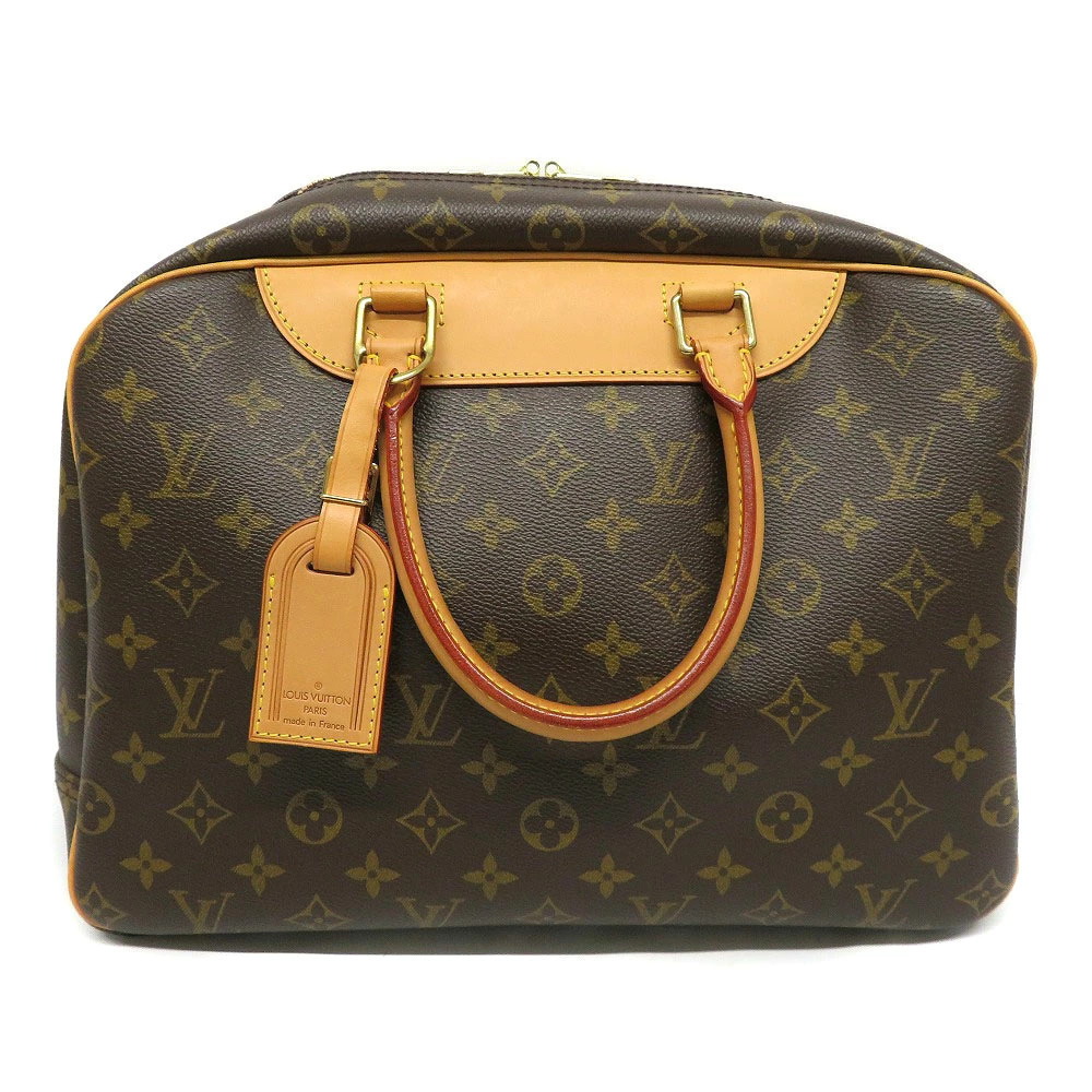 Louis Vuitton Deauville Bag Brown Monogram Handbag